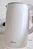 美的（Midea）电热水壶烧水壶1.7L304不锈钢0涂层双层隔热自动断电1500W养生冲奶2026新款 MK-SH17M130 实拍图