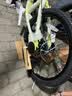 京东京造灵跃自行车铝合金车架8-12-15岁儿童自行车学生变速24寸青柠绿 实拍图
