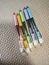 派通（Pentel ）BLN105按动黑色中性笔高颜值0.5mm签字笔商务学生速干水笔水性笔文具 彩杆黑芯5支装 实拍图