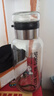 【送杯套】大容量加厚玻璃杯子便携杯茶水分离带杯套泡茶水杯 透明 1000ml吨吨桶 1只装 实拍图
