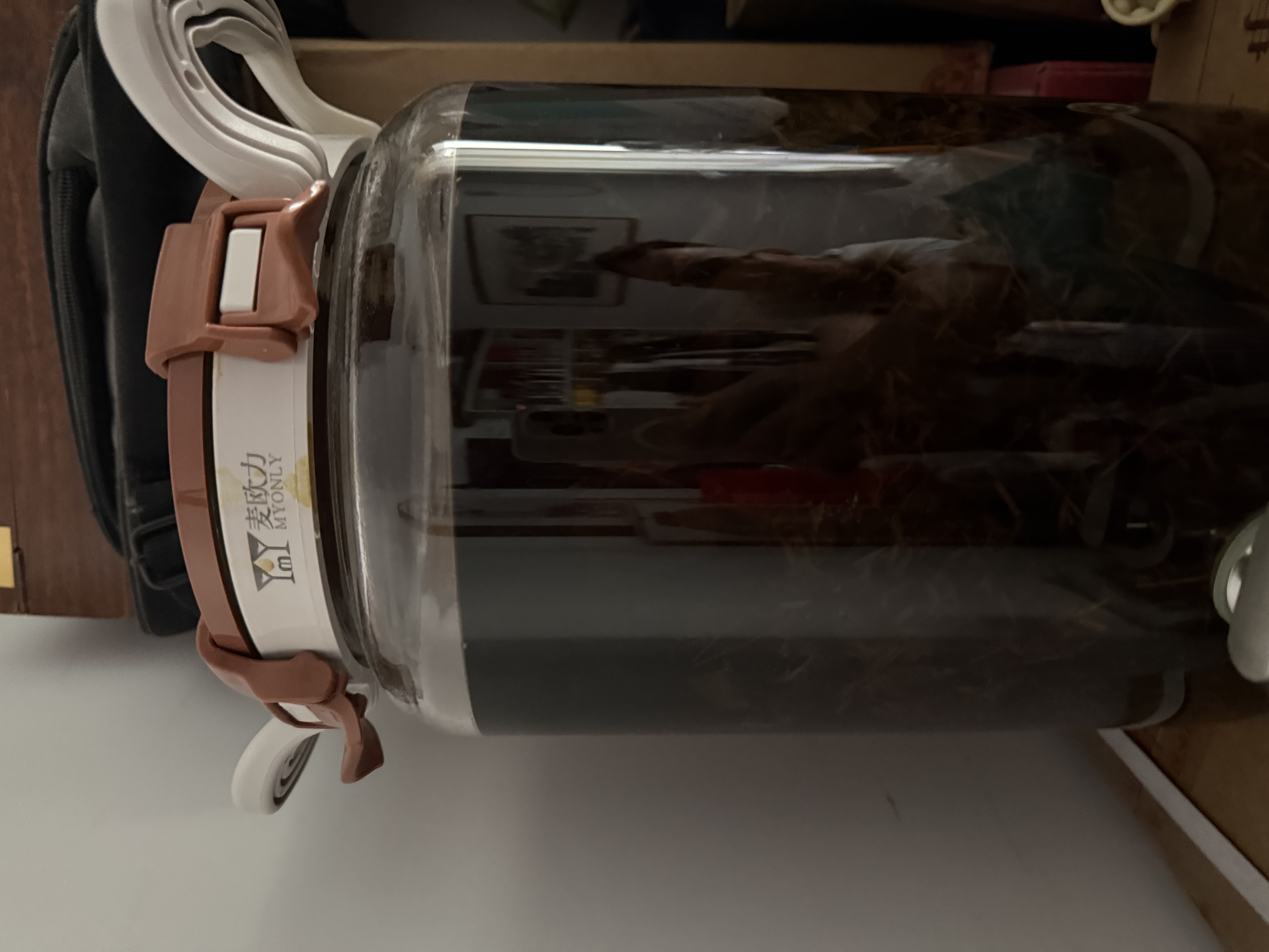 麦欧力（MYONLY）泡酒容器高档泡酒专用玻璃瓶装酒缸存酒坛子密封酒桶储药酒罐空瓶 16斤升级瓷芯龙头无架8L 实拍图