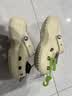 卡骆驰（CROCS）新款厚底云朵洞洞鞋送女友礼物206750 骨白色   36-37 实拍图
