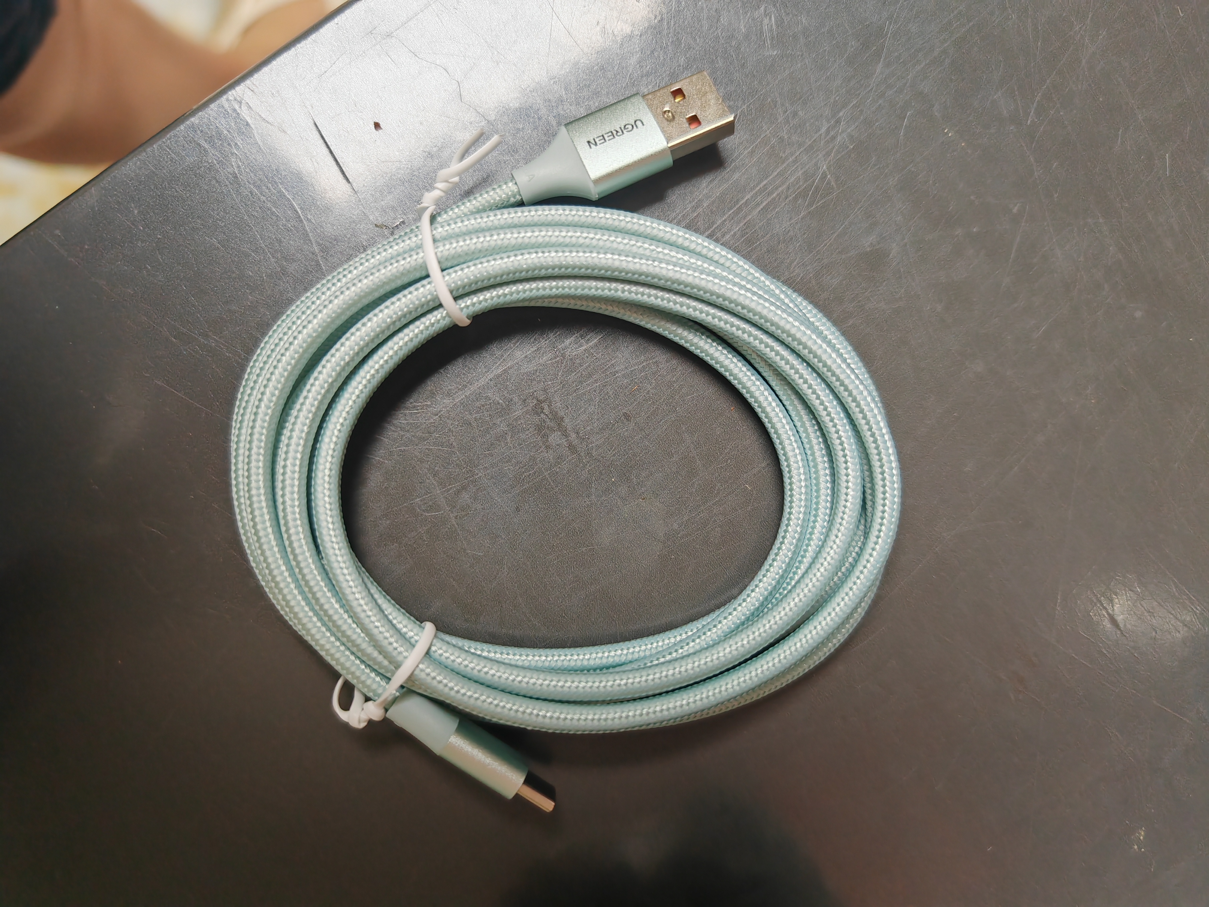 绿联Type-C数据线6A适用华为荣耀超级快充100W/66W充电线Pura90/80/Mate70/60Pro+安卓小米手机车载2米 实拍图