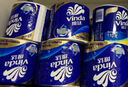 维达（Vinda）有芯卷纸 蓝色经典4层200克*27卷 高克重卫生纸 厕纸纸巾整箱 实拍图