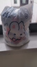 蓝心兔清香型垃圾袋抽绳式大号家用加厚袋子厨房手提式 2卷约200只加大加厚（抽绳式） 实拍图
