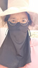 蕉下冰丝防晒口罩女护颈防晒面罩防紫外线夏季骑行遮阳脸基尼AL340 实拍图