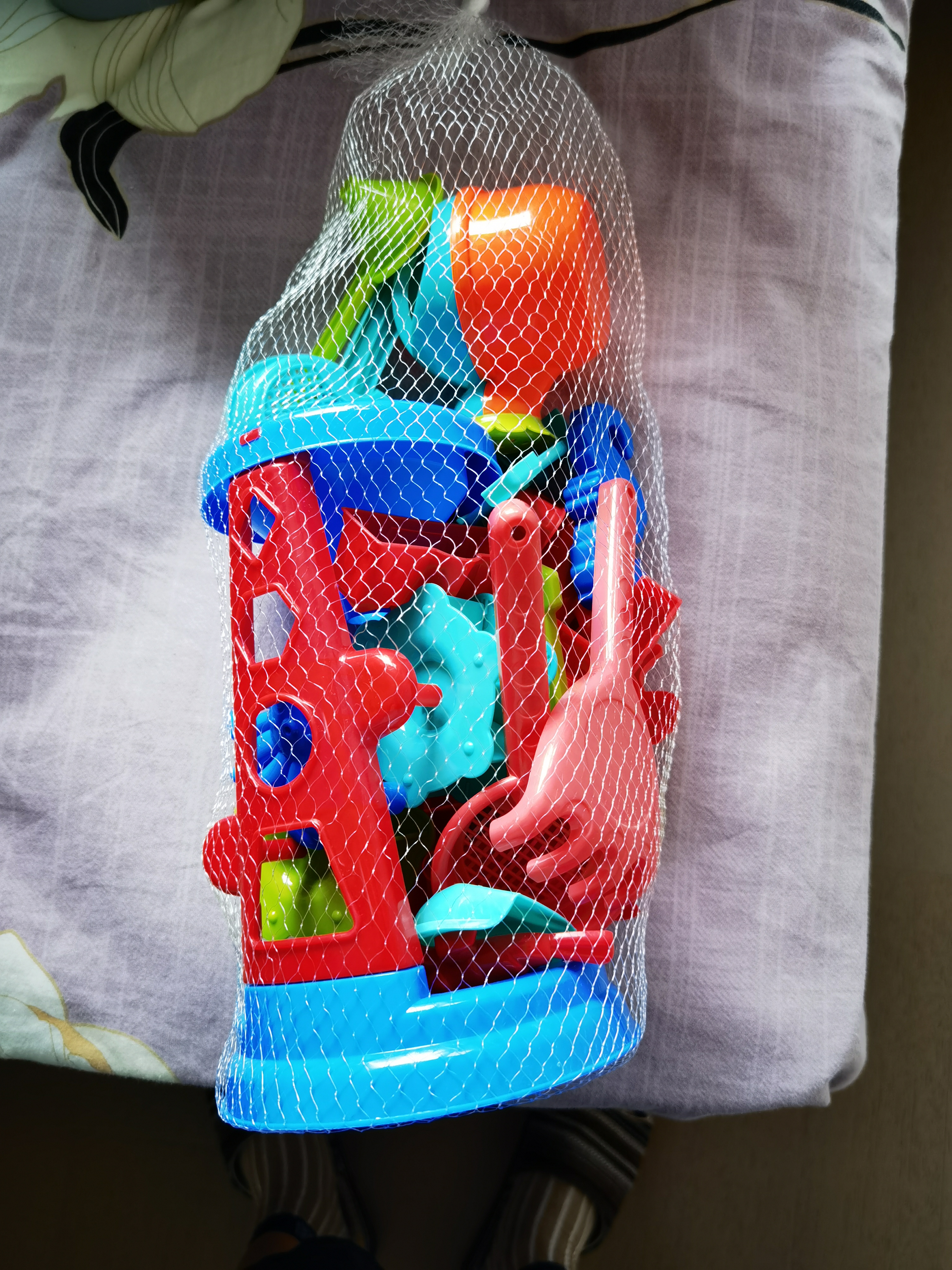 古欧儿童沙滩玩具车宝宝戏水挖沙土工具沙漏铲子桶儿童生日礼物 实拍图