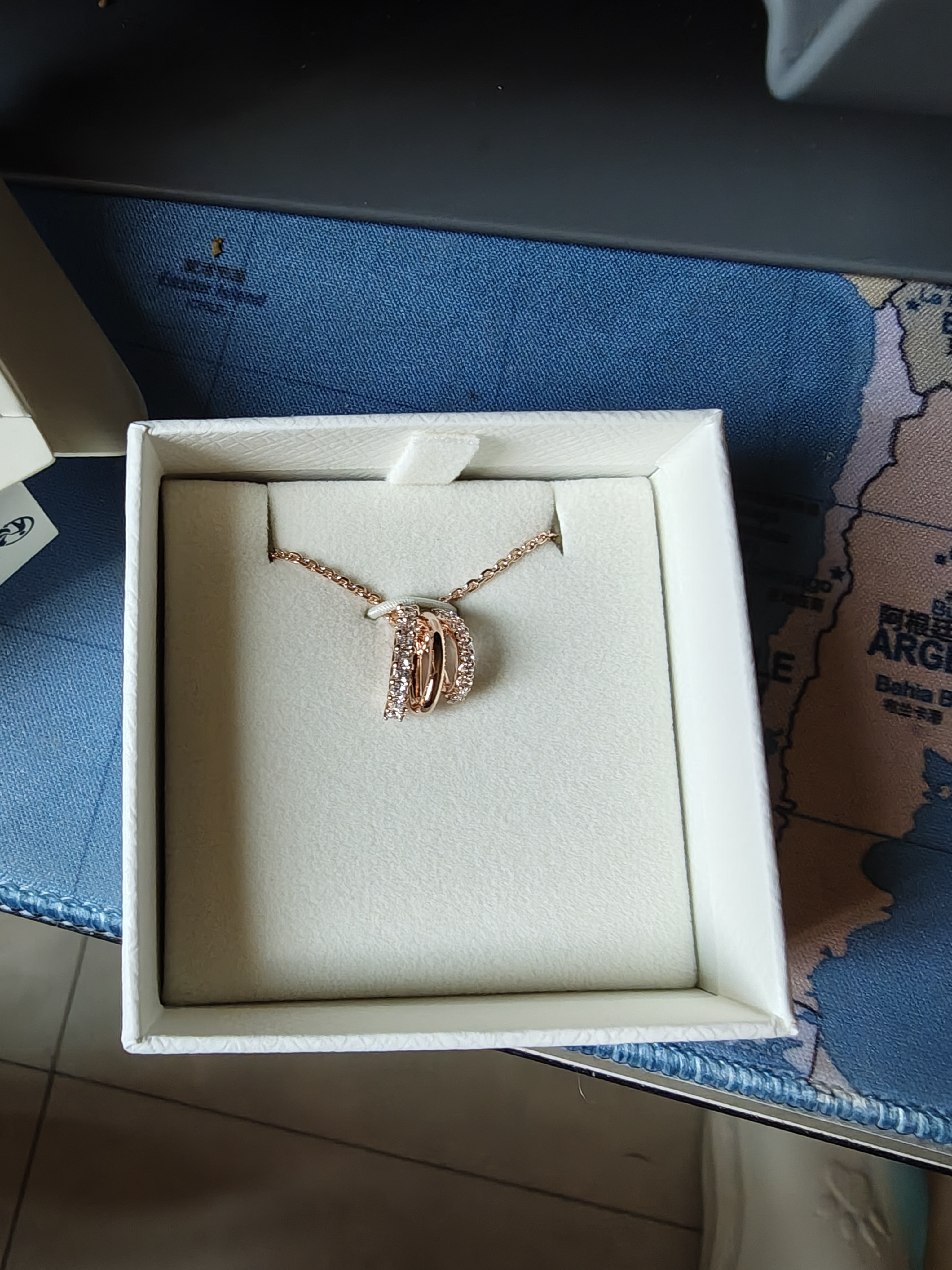 施华洛世奇（SWAROVSKI）【自营】项链女 Hyperbola女项链轻奢生日礼物送女友5701494 实拍图