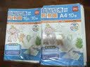 得力（deli）10张A4自粘包书皮透明包书膜小学生书套带切角开学好物礼物开学好物文具 实拍图