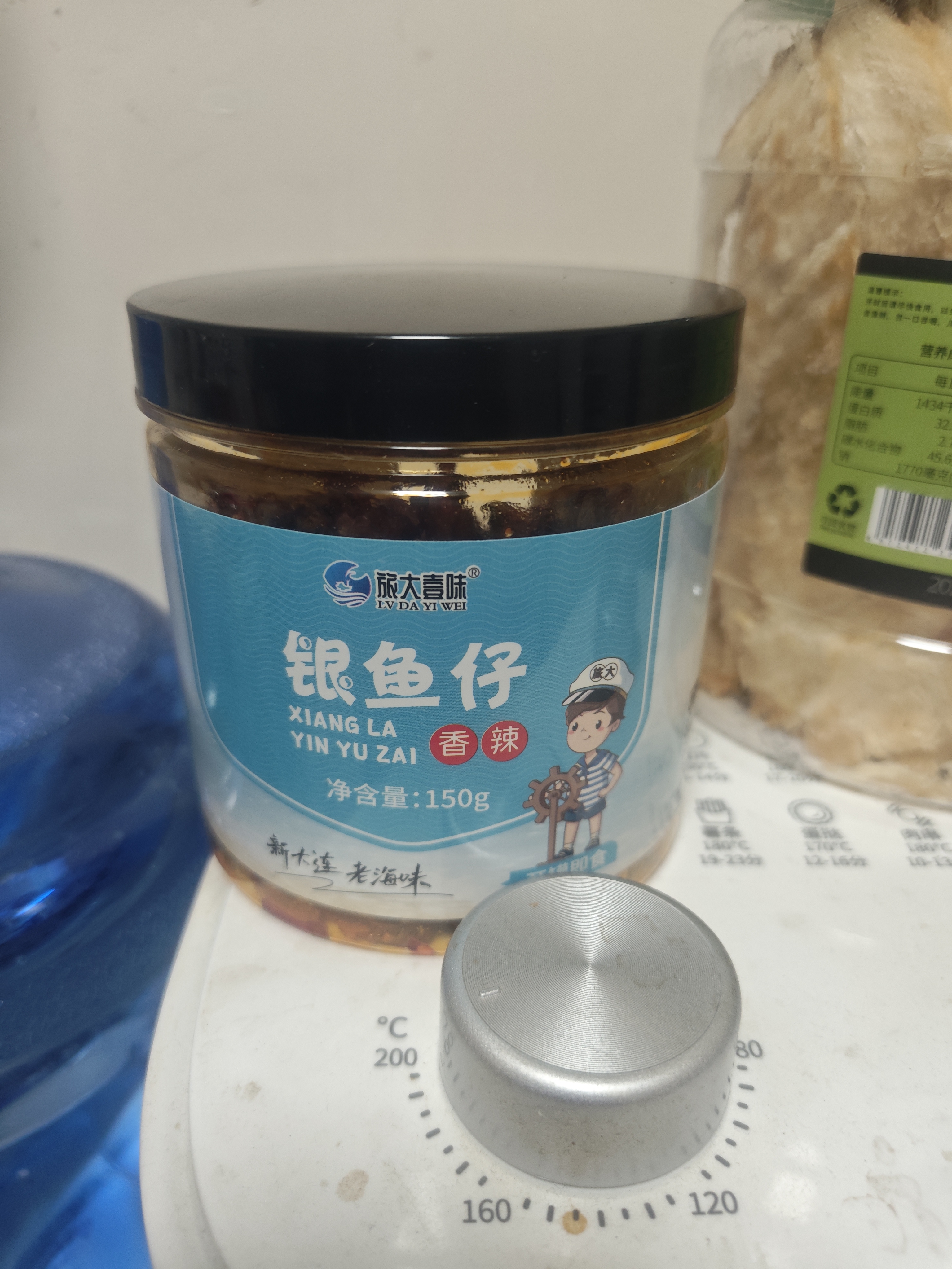 旅大壹味香辣银鱼仔150g罐装易携带大连旅游特产送室友同事辣鱼仔 实拍图