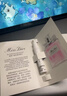 迪奥Dior【会员女士香氛星品尝鲜礼】花漾1ml+真我女士1ml 实拍图