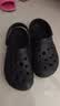 京东京造【专业防滑】eva洞洞鞋夏季包头凉鞋沙滩溯溪凉拖男黑色42-43 实拍图