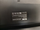 B.O.W航世HW098A 升级版带键盘膜 有线键盘78键 笔记本台式电脑USB静音超薄巧克力按键办公键盘 灰黑色 实拍图