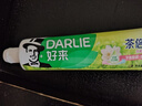 好来（DARLIE）原黑人茶倍健茉莉白茶牙膏成人含氟清新口气茶香健齿护龈140g 实拍图