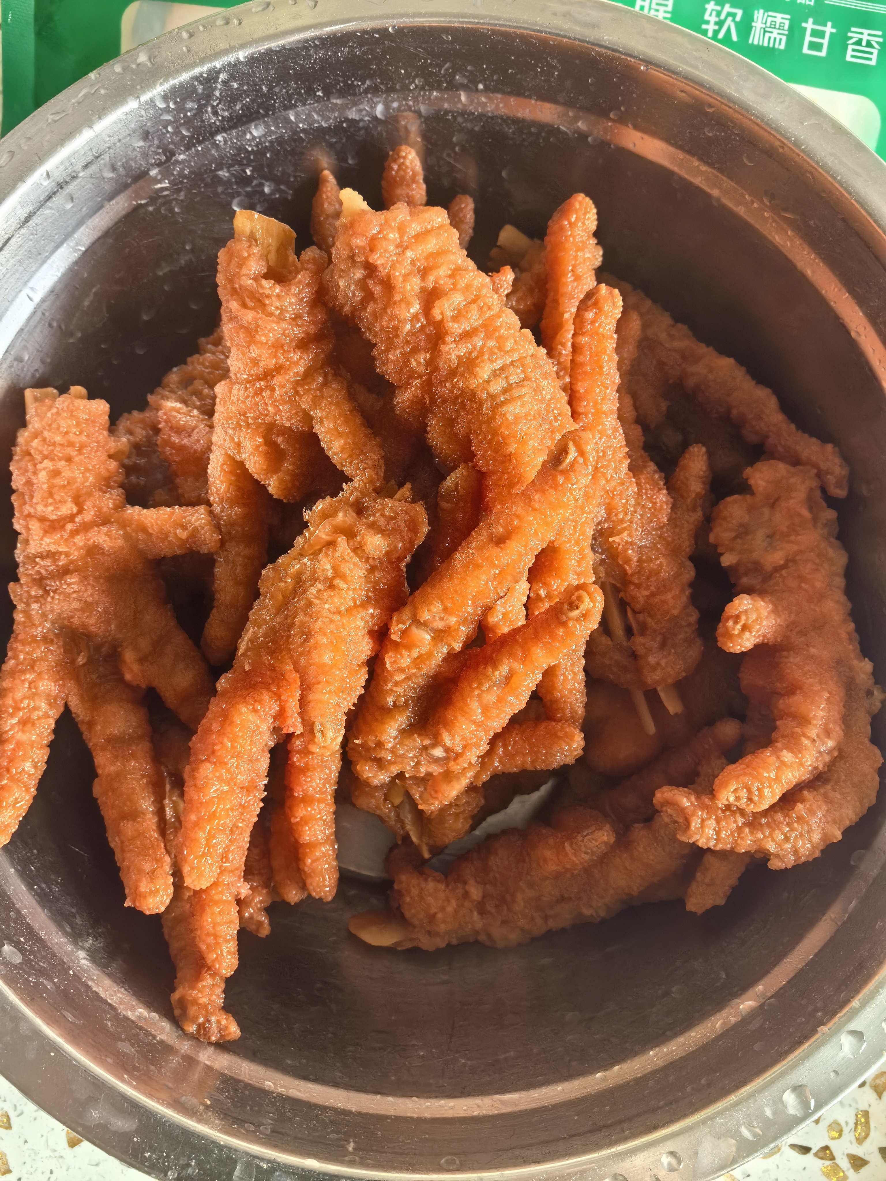 冻品先生 安井 虎皮凤爪 1kg 卤味凤爪 冷冻半成品 预制凉菜速食 实拍图