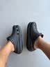 卡骆驰（CROCS）经典泡芙Clog男女一脚蹬懒人沙滩洞洞鞋 黑色 39(39-40） 实拍图