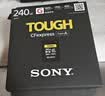 索尼（SONY）240GB CFexpress 4.0 Type A存储卡 CEA-G240T 读速1800MB/s 三防卡 实拍图