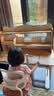 下一章学习桌儿童写字桌实木6-18岁专用书桌椅一套可升降小学生桌子课桌 S9原木色阳光桌椅+三层书架+护眼锂电灯-枫糖橘网背椅 120CM-包安装免费 五年质保 实拍图