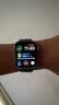 Apple/苹果 Watch S11 智能手表GPS款46毫米银色铝金属表壳雾紫色运动型表带M/L MEVX4CH/B 实拍图
