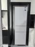 美的（Midea）231三开多门小冰箱一级能效节能低噪低耗220升小型租房宿舍办公小户型家用客厅以旧换新国家补贴 MR-231T 极地白 实拍图