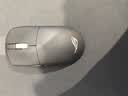 ROG龙鳞ACE AimPoint36k传感器 无线电竞游戏鼠标轻量化54g 蓝牙无线三模对称型RGB灯效月耀白 三角洲 实拍图