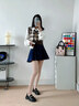 ZHR则则七夕礼物乐福鞋女复古一脚蹬学院制服皮鞋通勤女鞋 实拍图