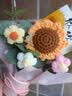 柏爱向日葵手工编织永生花束生日礼物女摆件实用幼儿园送老师教师节 实拍图