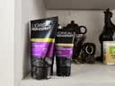 欧莱雅（LOREAL） 男士洗面奶补水保湿控油碳爽磨砂抗黑头冰感深层净化洁面膏乳 抗黑头洁面膏100ml+50ml 实拍图