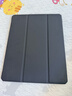 绿联适用iPad Pro保护壳12.9英寸带笔槽防弯保护套2022版2021/2020款苹果平板电脑防摔雅致黑 实拍图