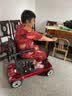 Auchton欧奇顿老年人代步车四轮电动车智能轻便可折叠老人助力车小型可上飞机 实拍图