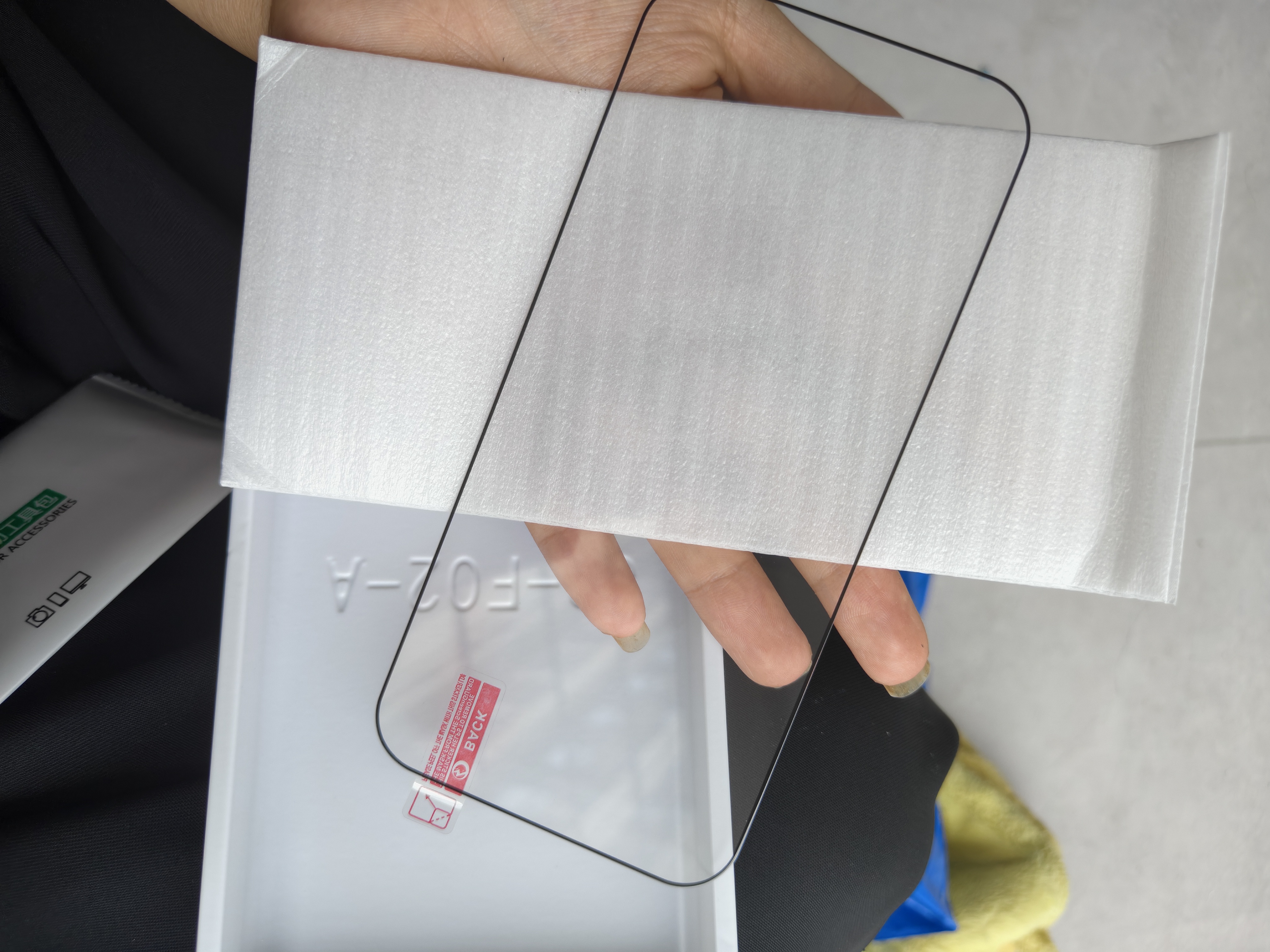 KOOLIFE【升级防碎边】适用 红米k100pro钢化膜Redmi 红米k90手机膜保护贴膜全屏玻璃覆盖超薄高清防摔 实拍图