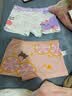 北极绒4条装儿童内裤女童发育期纯棉女孩学生10A抑菌平角短裤宝宝中大童 实拍图