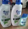 海飞丝去屑洗发水男士女士薄荷怡神500g*2+80g洗头膏薄荷洗发水套装 实拍图