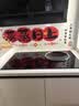 硕高凹面电磁炉双灶3500W大功率电陶炉嵌入式电磁灶不挑锅具纯铜线圈灶台一体面板耐磨易洁定时OG020 实拍图