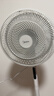 美的（Midea）【飓风节能】七叶柔风立式电风扇/家用轻音落地扇/台式小型风扇/大风力遥控定时摇头风扇 SAH35BSJ 实拍图