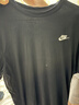 耐克(NIKE)春夏男短袖T恤 纯棉 运动休闲 经典简约 AR4999-013 黑色XL 实拍图