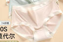 莫代尔女士内裤女无痕7A抑菌100%棉裆少女内裤中腰舒适三角裤女 XL 实拍图