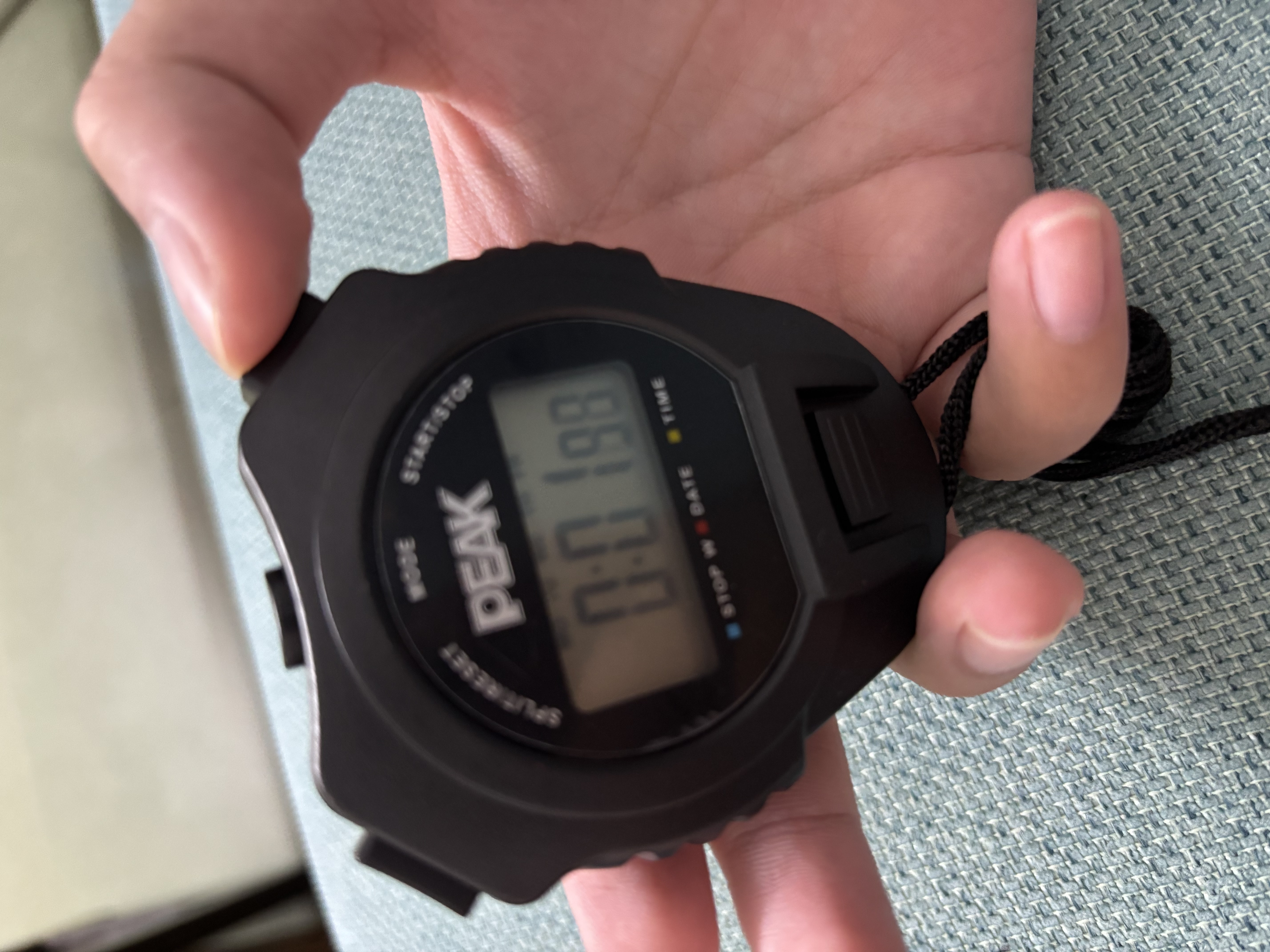 匹克秒表体育专用计时器比赛学生跑步精确读秒训练定时一个7 .6*6.4cm 实拍图