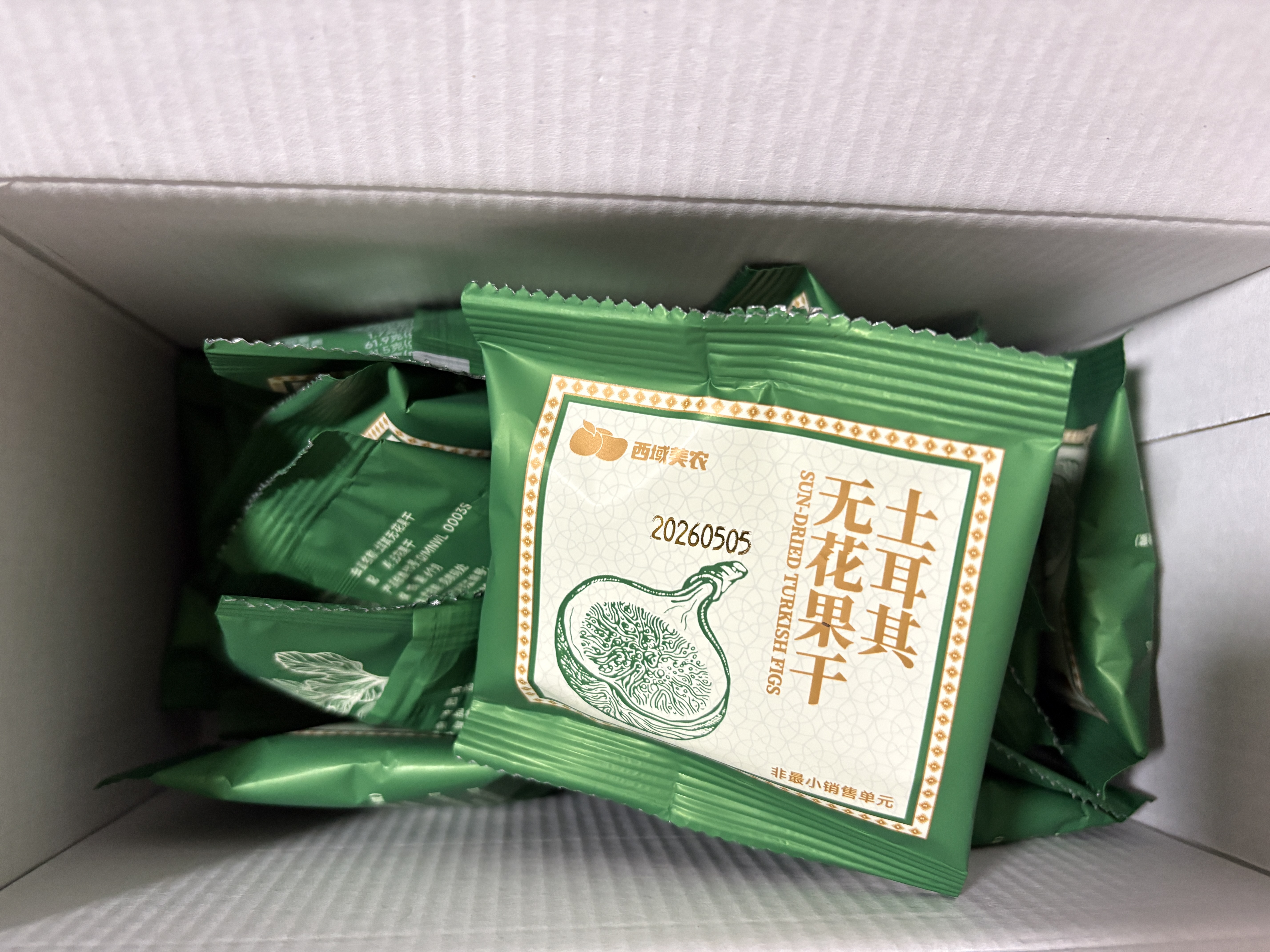 西域美农土耳其大无花果干400g 即食泡水煲汤熬粥 开袋即食 源产地大果 实拍图