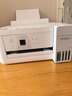 爱普生（EPSON）【6代新品】L4356墨仓式彩色无线AI学习打印机一体机家用/办公  L4266升级版(自动双面 液晶屏 白) 实拍图