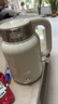 美的（Midea）电热水壶钛材质艺术家恒温水壶自动断电保温2L大容量调奶器无缝内胆吨吨壶2026新款MK-SH58-QT 实拍图