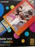 INSTAX富士instax立拍立得 宽幅相纸 彩虹双包装20张（适用于WIDE系列相机） 实拍图