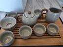 汝窑功夫茶具套装新款喝茶家用泡茶陶瓷盖碗茶壶茶杯子套装无茶盘 汝窑功夫茶具10件套【含茶盘】 实拍图
