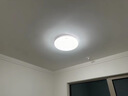 美的（Midea）LED照明吸顶灯卧室灯超薄三防灯具阳台灯厨房餐厅护眼全光谱24瓦 实拍图