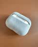0度 苹果Air Pods5/4代耳机壳AirPods Pro3/pro2保护套欧缔兰毛绒蓝牙耳机保护壳 全包防摔抗指纹轻奢 意大利Alcantara欧缔兰材质 AirPods Pro3（浅灰） 实拍图