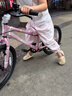 途锐达（TOPRIGHT）京东自营超轻蜂鸟儿童自行车8-12岁女孩单车宝宝骑行脚踏车20寸粉 实拍图
