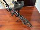 大行（DAHON）折叠自行车配件车座p8k3坐垫公路车座鞍单车减震座椅14-24寸通用 大坐垫【黑色】 实拍图