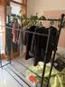 全品屋衣架立式落地衣帽架卧室家用32管加粗双杆可移动挂衣架晾衣架80黑 实拍图