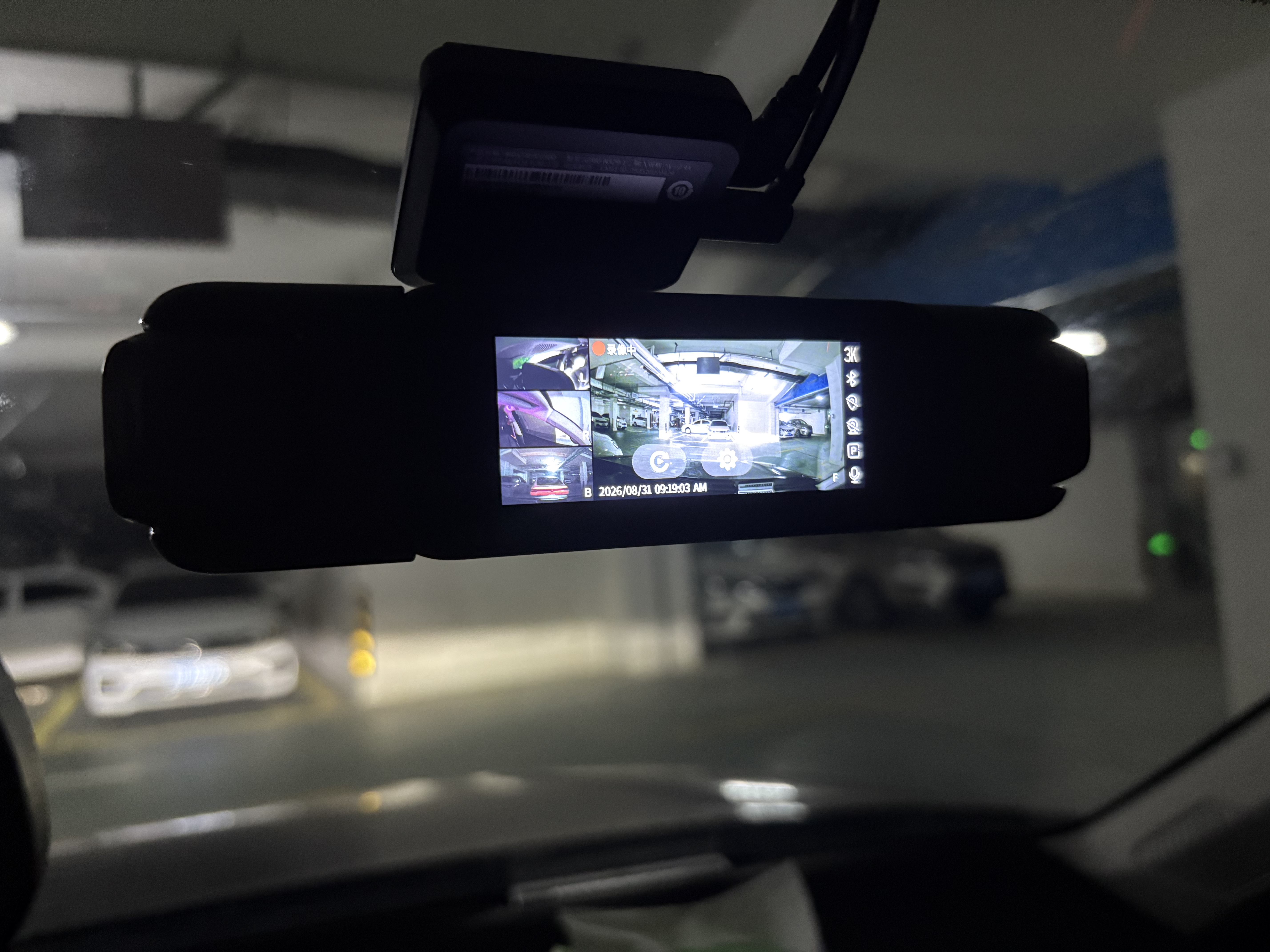 360AI行车记录仪G980多摄版 360°全景 3K超清夜视哨兵监控内置GPS 实拍图
