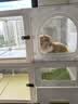 蔻丝猫别墅带厕所一体家用透明猫笼子大号猫柜 实拍图